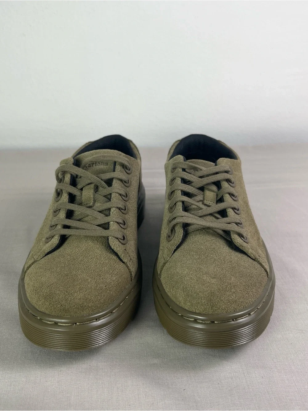 Dr. Martens Dante Leather Olive Green Shoes Men’s 4 New